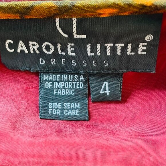 Vintage 90's Jumper Dress Carol Little Boho Tribal Maxi Dress 4 - Picture 8 of 10